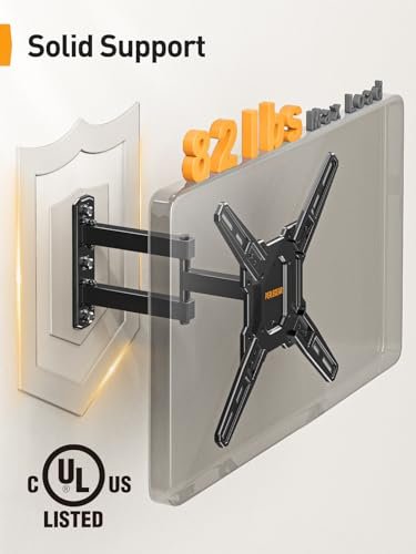 Perlegear TV Wall Mount Review Full Motion Design for 26 to 60 Inch TVs Perlegear TV Wall Mount Review Full Motion Design for 26 to 60 Inch TVs