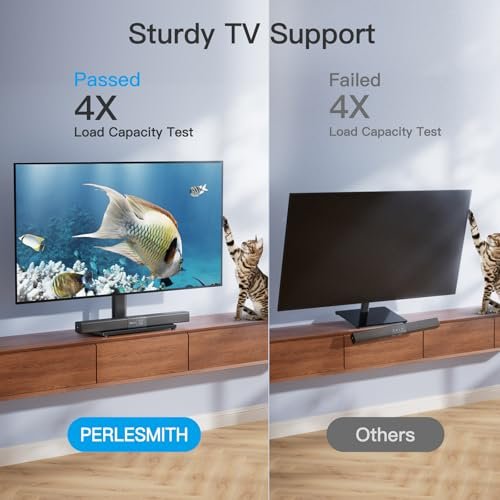 PERLELSMITH Swivel TV Stand Review Best Adjustable Tabletop Mount for 43-60 Inch TVs PERLELSMITH Swivel TV Stand Review Best Adjustable Tabletop Mount for 43-60 Inch TVs