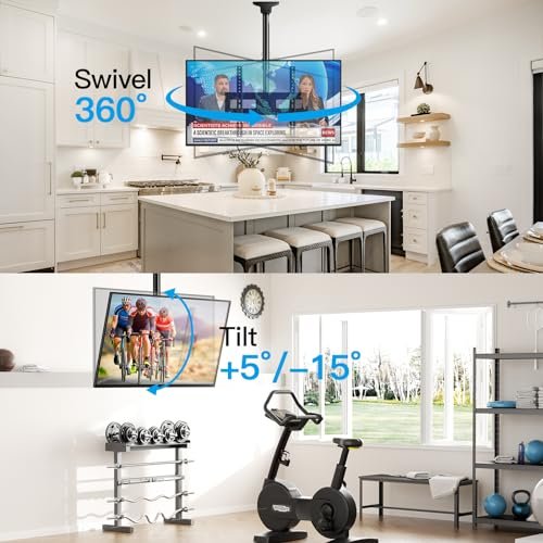 PERLESMITH Ceiling TV Mount Review Full Motion Adjustable Bracket for 26-65 Inch TVs PERLESMITH Ceiling TV Mount Review Full Motion Adjustable Bracket for 26-65 Inch TVs