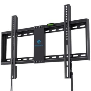 PERLESMITH Fixed TV Wall Mount Bracket for 32-82 Inch LED, LCD, and OLED Flat Screen TVs - Fits 16”- 24” Wood Studs, Fixed TV Mount with VESA 600 x 400mm Holds up to 132 lbs,... PERLESMITH Fixed TV Wall Mount Bracket for 32-82 Inch LED, LCD, and OLED Flat Screen TVs - Fits 16”- 24” Wood Studs, Fixed TV Mount with VESA 600 x 400mm Holds up to 132 lbs,...