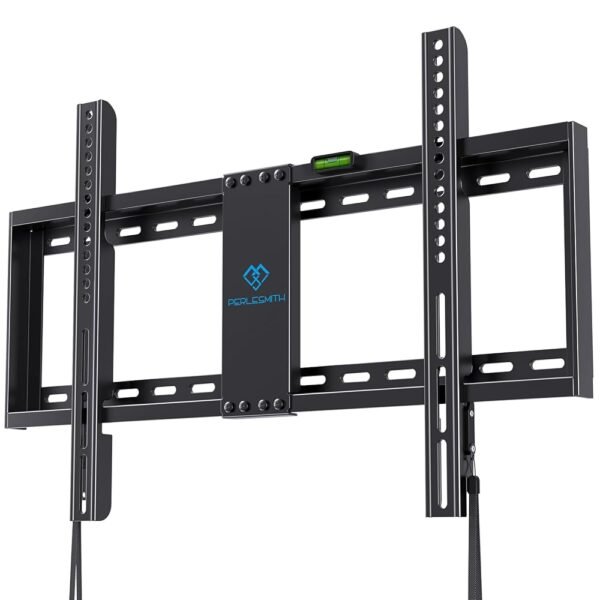 PERLESMITH Fixed TV Wall Mount Bracket for 32-82 Inch LED, LCD, and OLED Flat Screen TVs - Fits 16”- 24” Wood Studs, Fixed TV Mount with VESA 600 x 400mm Holds up to 132 lbs,... PERLESMITH Fixed TV Wall Mount Bracket for 32-82 Inch LED, LCD, and OLED Flat Screen TVs - Fits 16”- 24” Wood Studs, Fixed TV Mount with VESA 600 x 400mm Holds up to 132 lbs,...