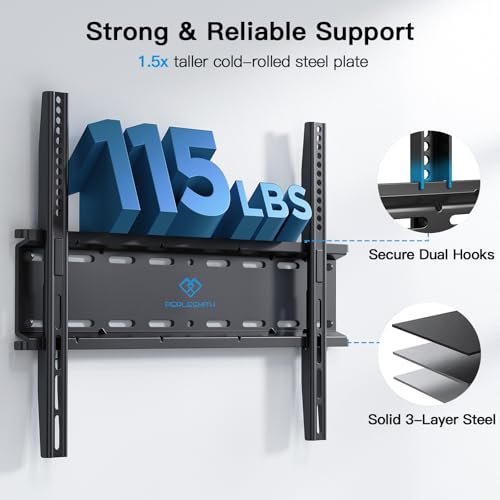 PERLESMITH Fixed TV Wall Mount Review Low Profile Design Fits Most 26-47 Inch TVs PERLESMITH Fixed TV Wall Mount Review Low Profile Design Fits Most 26-47 Inch TVs