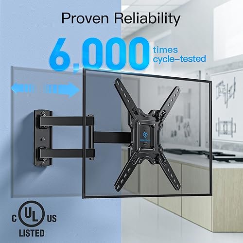 PERLESMITH Full Motion TV Wall Mount Review Best Adjustable Bracket for 26-60 Inch TVs PERLESMITH Full Motion TV Wall Mount Review Best Adjustable Bracket for 26-60 Inch TVs