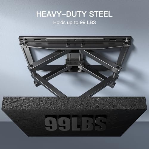 PERLESMITH Full Motion TV Wall Mount Review Best for 32-65 Inch TVs