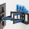 PERLESMITH Full Motion TV Wall Mount Review Best for 37-82 Inch TVs with Dual Arms PERLESMITH Full Motion TV Wall Mount Review Best for 37-82 Inch TVs with Dual Arms