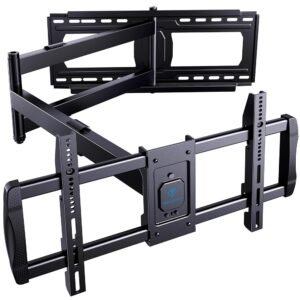 PERLESMITH Long Arm TV Wall Mount for 42-90 inch TVs, Full Motion TV Mount with 42.72 inch Extension Articulating Arm Swivel and Tilt, Max VESA 800x400mm, Holds up to 150 lbs,... PERLESMITH Long Arm TV Wall Mount for 42-90 inch TVs, Full Motion TV Mount with 42.72 inch Extension Articulating Arm Swivel and Tilt, Max VESA 800x400mm, Holds up to 150 lbs,...
