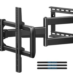 PERLESMITH Long Arm TV Wall Mount Full Motion for 37-75 inch TVs, Corner TV Mount Bracket with 27.36-inch Articulating Long Extension Arm, Swivel&Tilt, Max VESA 600x400mm up to... PERLESMITH Long Arm TV Wall Mount Full Motion for 37-75 inch TVs, Corner TV Mount Bracket with 27.36-inch Articulating Long Extension Arm, Swivel&Tilt, Max VESA 600x400mm up to...