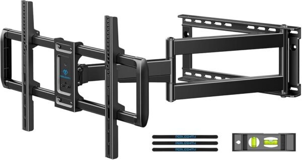 PERLESMITH Long Arm TV Wall Mount Full Motion for 37-75 inch TVs, Corner TV Mount Bracket with 27.36-inch Articulating Long Extension Arm, Swivel&Tilt, Max VESA 600x400mm up to... PERLESMITH Long Arm TV Wall Mount Full Motion for 37-75 inch TVs, Corner TV Mount Bracket with 27.36-inch Articulating Long Extension Arm, Swivel&Tilt, Max VESA 600x400mm up to...
