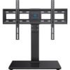 PERLESMITH Universal Swivel TV Stand Base, Table Top TV Stand for 37-75 inch LCD LED TVs, Height Adjustable TV Mount Stand with Tempered Glass Base, VESA 600x400mm, Holds up to... PERLESMITH Universal Swivel TV Stand Base, Table Top TV Stand for 37-75 inch LCD LED TVs, Height Adjustable TV Mount Stand with Tempered Glass Base, VESA 600x400mm, Holds up to...