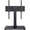 PERLESMITH Universal Swivel TV Stand for 24-60 inch TVs up to 99 lbs, 8 Height Adjustable Table Top TV Stand, TV Base Stand with Tempered Glass Base, Max VESA 400x400mm, PSTVS33 PERLESMITH Universal Swivel TV Stand for 24-60 inch TVs up to 99 lbs, 8 Height Adjustable Table Top TV Stand, TV Base Stand with Tempered Glass Base, Max VESA 400x400mm, PSTVS33