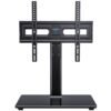 PERLESMITH Universal Swivel TV Stand-Table Top TV Stand for 32-65 inch TV-Height Adjustable TV Base with Heavy-Duty Tempered Glass Base, VESA 400x400mm up to 88lbs, PSTVS17 PERLESMITH Universal Swivel TV Stand-Table Top TV Stand for 32-65 inch TV-Height Adjustable TV Base with Heavy-Duty Tempered Glass Base, VESA 400x400mm up to 88lbs, PSTVS17