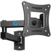 Pipishell Full Motion TV Wall Mount Brackets Swivel Tilts Articulating Extension Fits Max VESA 100x100mm, Corner TV Mount for 13-32 Inches LED LCD Flat Curved Screen TVs... Pipishell Full Motion TV Wall Mount Brackets Swivel Tilts Articulating Extension Fits Max VESA 100x100mm, Corner TV Mount for 13-32 Inches LED LCD Flat Curved Screen TVs...