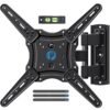 Pipishell Full Motion TV Wall Mount for 26-60 inch Flat or Curved TVs up to 77 lbs, TV Bracket Wall Mount with Articulating Arms, Extension, Tilt, Swivel, Leveling, Max VESA... Pipishell Full Motion TV Wall Mount for 26-60 inch Flat or Curved TVs up to 77 lbs, TV Bracket Wall Mount with Articulating Arms, Extension, Tilt, Swivel, Leveling, Max VESA...