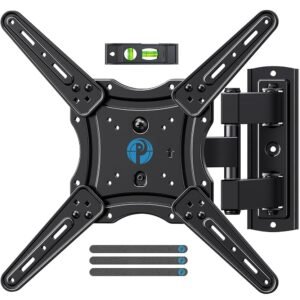 Pipishell Full Motion TV Wall Mount for 26-60 inch Flat or Curved TVs up to 77 lbs, TV Bracket Wall Mount with Articulating Arms, Extension, Tilt, Swivel, Leveling, Max VESA... Pipishell Full Motion TV Wall Mount for 26-60 inch Flat or Curved TVs up to 77 lbs, TV Bracket Wall Mount with Articulating Arms, Extension, Tilt, Swivel, Leveling, Max VESA...