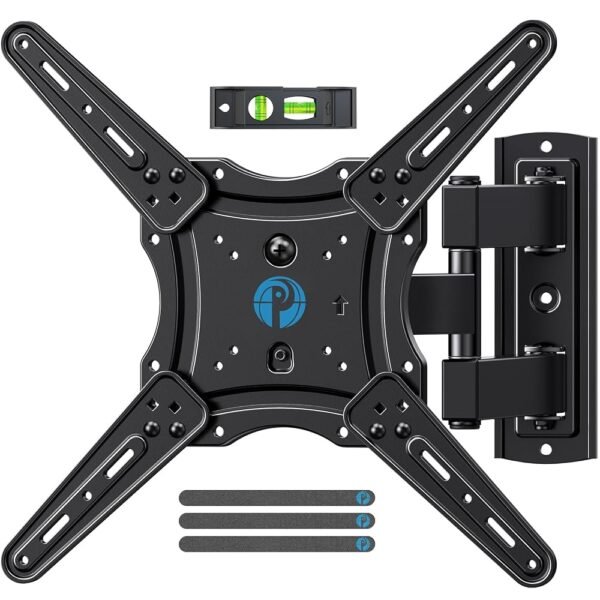 Pipishell Full Motion TV Wall Mount for 26-60 inch Flat or Curved TVs up to 77 lbs, TV Bracket Wall Mount with Articulating Arms, Extension, Tilt, Swivel, Leveling, Max VESA... Pipishell Full Motion TV Wall Mount for 26-60 inch Flat or Curved TVs up to 77 lbs, TV Bracket Wall Mount with Articulating Arms, Extension, Tilt, Swivel, Leveling, Max VESA...