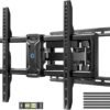 Pipishell Full Motion TV Wall Mount for 42-85 inch Flat Screen LED TV up to 132lbs Swivel Dual Articulating Arms Mount, Tool-Free Tilt Bracket Max VESA 600x400mm, Fits 8” 12”... Pipishell Full Motion TV Wall Mount for 42-85 inch Flat Screen LED TV up to 132lbs Swivel Dual Articulating Arms Mount, Tool-Free Tilt Bracket Max VESA 600x400mm, Fits 8” 12”...