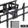 Pipishell Full-Motion TV Wall Mount for Most 37–75 Inch TVs up to 100 lbs, Wall Mount TV Bracket with Dual Articulating Arms, Extension, Swivel, Tilt, Fits 16" Wood Studs, 600 x... Pipishell Full-Motion TV Wall Mount for Most 37–75 Inch TVs up to 100 lbs, Wall Mount TV Bracket with Dual Articulating Arms, Extension, Swivel, Tilt, Fits 16" Wood Studs, 600 x...