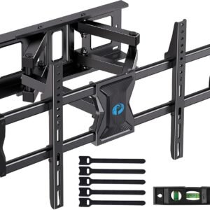 Pipishell Full-Motion TV Wall Mount for Most 37–75 Inch TVs up to 100 lbs, Wall Mount TV Bracket with Dual Articulating Arms, Extension, Swivel, Tilt, Fits 16" Wood Studs, 600 x... Pipishell Full-Motion TV Wall Mount for Most 37–75 Inch TVs up to 100 lbs, Wall Mount TV Bracket with Dual Articulating Arms, Extension, Swivel, Tilt, Fits 16" Wood Studs, 600 x...
