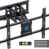 Pipishell Full Motion TV Wall Mount for Most 37-75 Inch TVs up to 132lbs, Wall Mount TV Bracket Articulating Swivel Tilt Extension Leveling Max VESA 600x400mm Fits 12/16" Wood... Pipishell Full Motion TV Wall Mount for Most 37-75 Inch TVs up to 132lbs, Wall Mount TV Bracket Articulating Swivel Tilt Extension Leveling Max VESA 600x400mm Fits 12/16" Wood...
