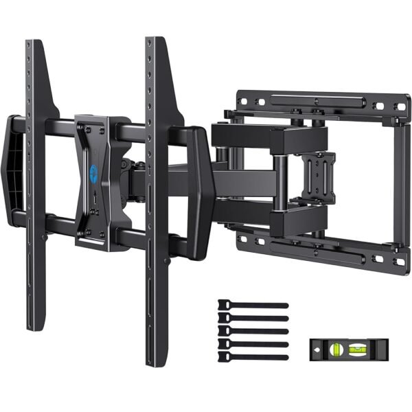 Pipishell Full Motion TV Wall Mount for Most 37-75 inch TVs, Wall Mount Bracket with Dual Articulating Arms, Swivel, Tilt, Max VESA 600x400mm up to 100 lbs, TV Mount Fits... Pipishell Full Motion TV Wall Mount for Most 37-75 inch TVs, Wall Mount Bracket with Dual Articulating Arms, Swivel, Tilt, Max VESA 600x400mm up to 100 lbs, TV Mount Fits...
