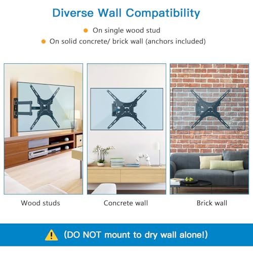 Pipishell Full Motion TV Wall Mount Review Best for 26 to 55 Inch TVs Pipishell Full Motion TV Wall Mount Review Best for 26 to 55 Inch TVs