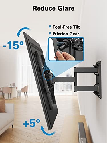 Pipishell Full Motion TV Wall Mount Review for 40-82 Inch TVs with Smooth Swivel Pipishell Full Motion TV Wall Mount Review for 40-82 Inch TVs with Smooth Swivel
