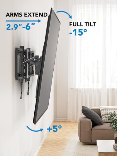 Pipishell TV Wall Mount PIAT3 Review Full Tilt and Easy Centering for Large TVs Pipishell TV Wall Mount PIAT3 Review Full Tilt and Easy Centering for Large TVs
