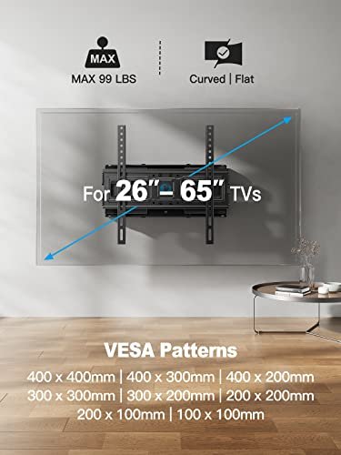 Pipishell TV Wall Mount Review Best Full Motion Bracket for 26-65 Inch TVs Pipishell TV Wall Mount Review Best Full Motion Bracket for 26-65 Inch TVs