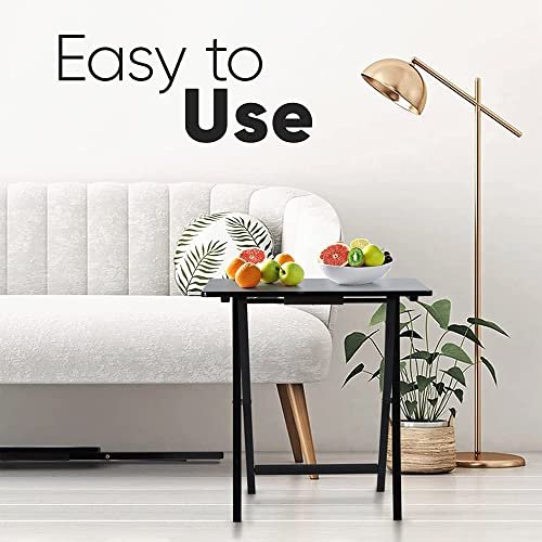 PJ Wood TV Trays Review Best Folding Dinner Table Set for Small Spaces PJ Wood TV Trays Review Best Folding Dinner Table Set for Small Spaces
