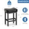 Raynesys Counter Height Bar Stools Review Durable Bonded Leather Comfort Tested Raynesys Counter Height Bar Stools Review Durable Bonded Leather Comfort Tested