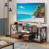 Review of GYIIYUO TV Stand with Fabric Drawers for Stylish Living Room Storage Review of GYIIYUO TV Stand with Fabric Drawers for Stylish Living Room Storage