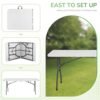 Review of PayLessHere Folding Tables Best Portable Plastic 6ft Foldable Table for Parties Camping Review of PayLessHere Folding Tables Best Portable Plastic 6ft Foldable Table for Parties Camping