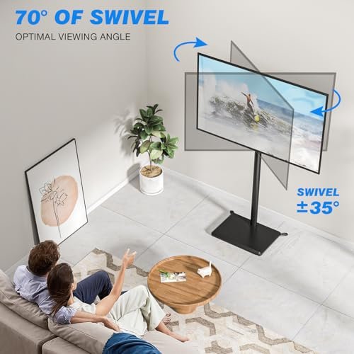 Rfiver Swivel Floor TV Stand Review for 32-60 Inch TVs with Adjustable Height Rfiver Swivel Floor TV Stand Review for 32-60 Inch TVs with Adjustable Height