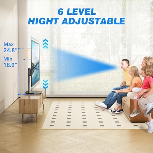 Rfiver Universal Swivel Tabletop TV Stand Review for 27-60 Inch TVs with Adjustable Height Rfiver Universal Swivel Tabletop TV Stand Review for 27-60 Inch TVs with Adjustable Height
