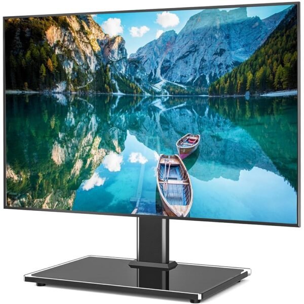 Rfiver Universal Table Top TV Stand TV Base Replacement for Most 27 30 32 39 40 42 43 49 50 55 60 Inch LCD LED Plasma Flat Screen TVs, Vesa Mount Holds up to 88 lbs, Height... Rfiver Universal Table Top TV Stand TV Base Replacement for Most 27 30 32 39 40 42 43 49 50 55 60 Inch LCD LED Plasma Flat Screen TVs, Vesa Mount Holds up to 88 lbs, Height...