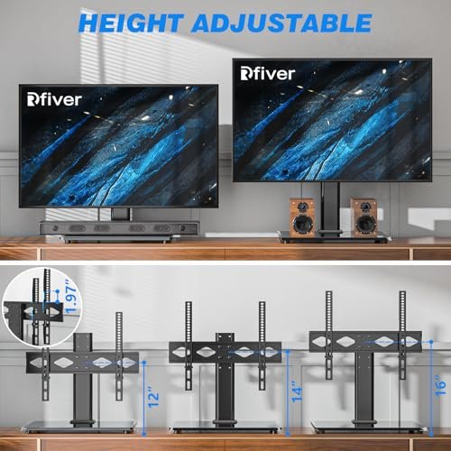 Rfiver Universal Tabletop TV Stand Review Best Adjustable Mount for 27-60 Inch TVs Rfiver Universal Tabletop TV Stand Review Best Adjustable Mount for 27-60 Inch TVs