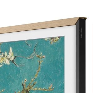 Samsung (2021) 65" The Frame Customizable Bezel - Modern Teak 3840 x 1600 Samsung (2021) 65" The Frame Customizable Bezel - Modern Teak 3840 x 1600