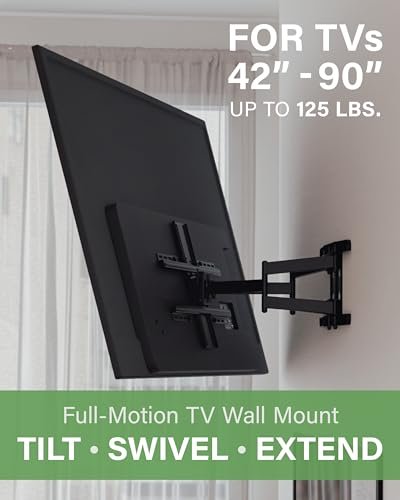 SANUS Full Motion TV Mount Review Best for 42 to 90 Inch TVs with Smooth Swivel SANUS Full Motion TV Mount Review Best for 42 to 90 Inch TVs with Smooth Swivel