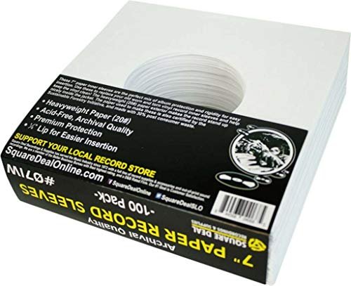 Square Deal Recordings & Supplies 7 Inch Vinyl Record Sleeves Review Durable Archival Protection Square Deal Recordings & Supplies 7 Inch Vinyl Record Sleeves Review Durable Archival Protection