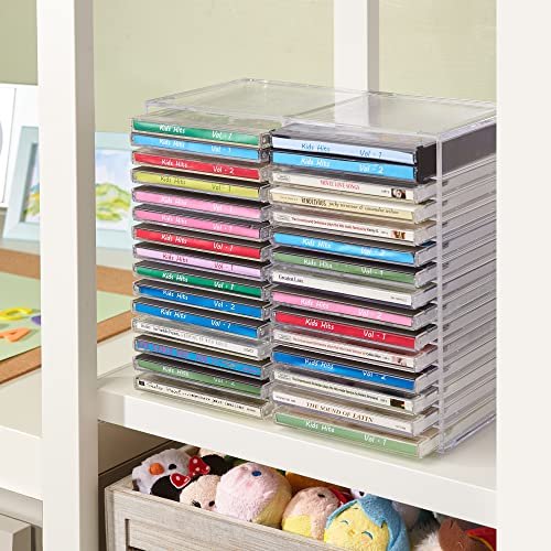 STORi CD Racks Review Stackable Clear Organizer Perfect for Media Room Storage STORi CD Racks Review Stackable Clear Organizer Perfect for Media Room Storage