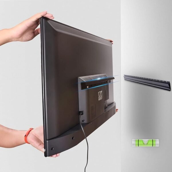 Studless Drywall TV Mount for 13-55 inch TVs, No Stud TV Wall Bracket Max VESA 400x400mm up to 100 lbs Universal Fits Most LED LCD Plasma Flat/Curved Screen TVs &...