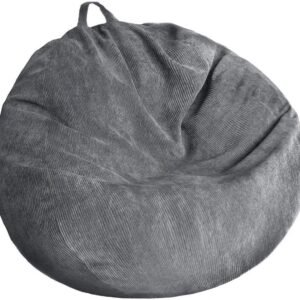 Stuffed Animal Storage Bean Bag Chair Cover (No Filler) Washable Ultra Soft Corduroy Bean Bag Cover for Organizing Plush Toys or Textile, Sack Bean Bag for Adults, Teens Stuffed Animal Storage Bean Bag Chair Cover (No Filler) Washable Ultra Soft Corduroy Bean Bag Cover for Organizing Plush Toys or Textile, Sack Bean Bag for Adults, Teens