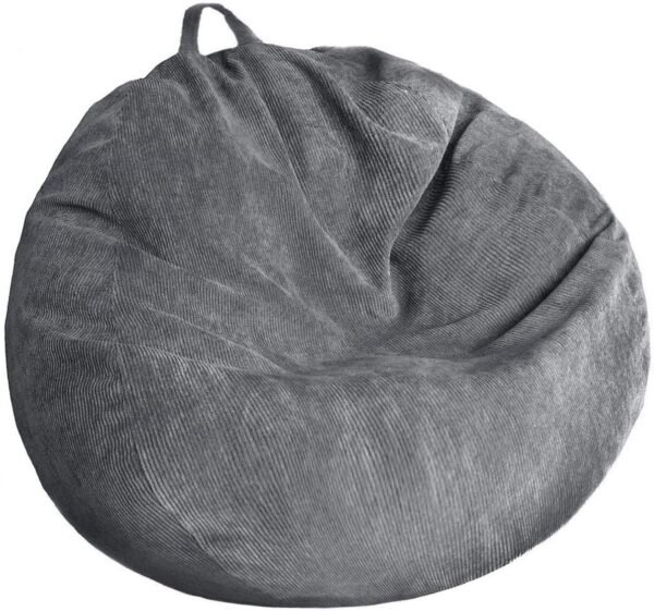 Stuffed Animal Storage Bean Bag Chair Cover (No Filler) Washable Ultra Soft Corduroy Bean Bag Cover for Organizing Plush Toys or Textile, Sack Bean Bag for Adults, Teens Stuffed Animal Storage Bean Bag Chair Cover (No Filler) Washable Ultra Soft Corduroy Bean Bag Cover for Organizing Plush Toys or Textile, Sack Bean Bag for Adults, Teens