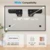 Supcline Ultra Slim TV Wall Mount Review for 42 to 100 Inch TVs Supcline Ultra Slim TV Wall Mount Review for 42 to 100 Inch TVs