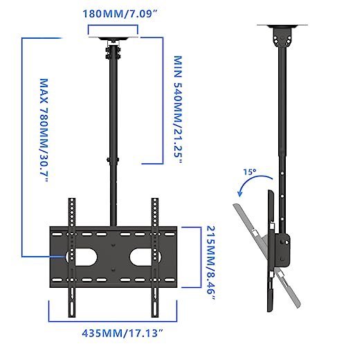 Suptek MC4602 Ceiling TV Mount Review Best Adjustable 26-65 Inch Display Holder Suptek MC4602 Ceiling TV Mount Review Best Adjustable 26-65 Inch Display Holder