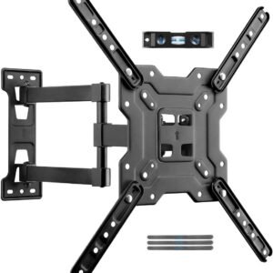 Suptek TV Wall Mount Swivel and Tilt Full Motion for Most 23 to 55 inch TV Mount up to 55lbs max VESA 400x400mm (A1+) Suptek TV Wall Mount Swivel and Tilt Full Motion for Most 23 to 55 inch TV Mount up to 55lbs max VESA 400x400mm (A1+)