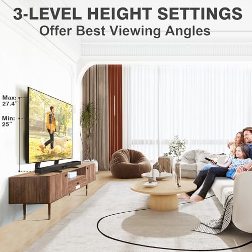 TAVR Furniture Universal Tabletop TV Stand Review Adjustable Height Durable Design TAVR Furniture Universal Tabletop TV Stand Review Adjustable Height Durable Design