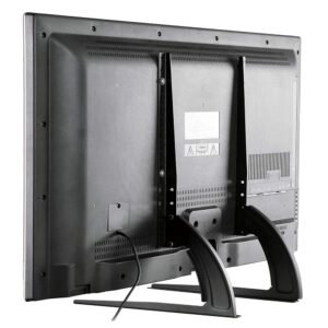 TAVR Universal Table Top TV Stand Base/Legs for Most 32 37 40 42 47 50 55 LCD LED Plasma Flat Screen TVs, Height Adjustable Replacement Stand, Holds up to 88 lbs, Max VESA... TAVR Universal Table Top TV Stand Base/Legs for Most 32 37 40 42 47 50 55 LCD LED Plasma Flat Screen TVs, Height Adjustable Replacement Stand, Holds up to 88 lbs, Max VESA...
