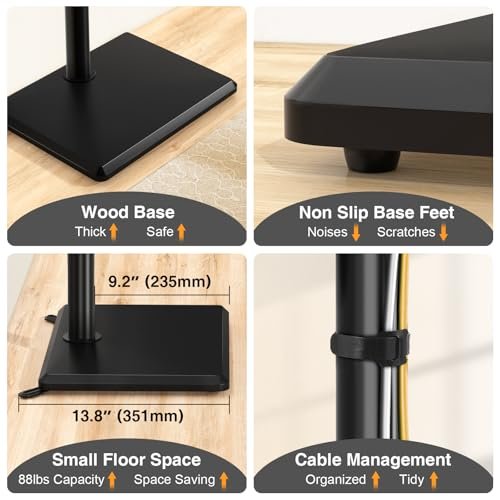 TVON Floor TV Stand Review for 32-60 Inch TVs with Swivel and Adjustable Height TVON Floor TV Stand Review for 32-60 Inch TVs with Swivel and Adjustable Height