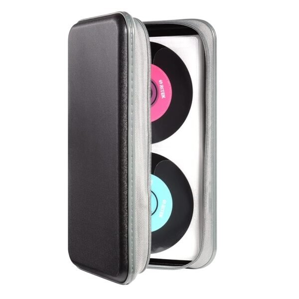 UENTIP CD Case,96 Capacity CD Holder Hard Plastic CD Storage Wallet Protective CD/DVD Case Holder for Car Home Travel (96, Black) UENTIP CD Case,96 Capacity CD Holder Hard Plastic CD Storage Wallet Protective CD/DVD Case Holder for Car Home Travel (96, Black)